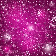 Seamless purple christmas pattern