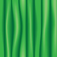 Green silk drapery textile background
