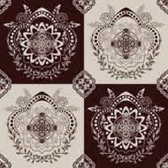 Monochrome seamless pattern N38
