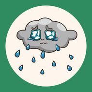 weather rainy day theme elements N6
