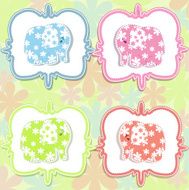 beautiful baby card N2