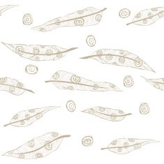 feathers ornament pattern N6