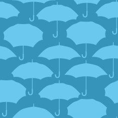 Seamless pattern with umbrellas for background design N2
