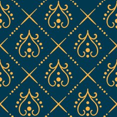 Seamless with vintage pattern N6