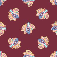 Seamless with vintage pattern N19