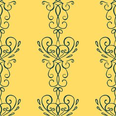 Seamless with vintage pattern N33
