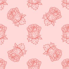 Seamless with vintage pattern N34