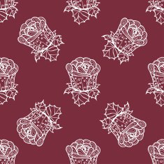 Seamless with vintage pattern N35