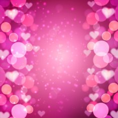 heart bokeh background N2