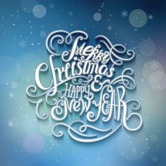 christmas lettering background N3