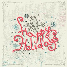 Vintage Christmas Background N16