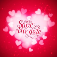 Heart vector background N4