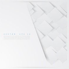 Vector white squares Abstract background N16