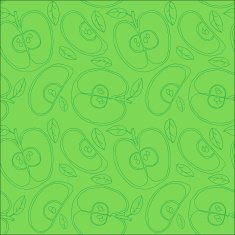 Colorful backgound with vector seamless apples N24