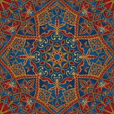 Stylized oriental pattern