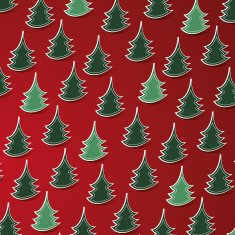 Christmas Pattern Background Template N4