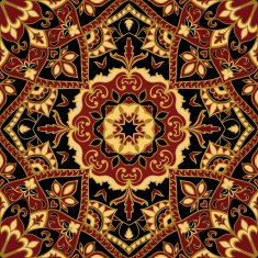 Stylized medieval pattern