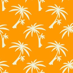 Seamless pattern palm trees N3
