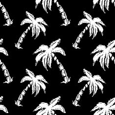 Seamless pattern palm trees N4