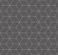 monochrome pattern of rotated triangles