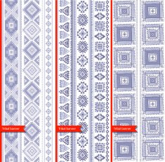 Tribal Mexican vintage ethnic seamless pattern N52