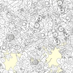 Seamless pattern summer design vector illustration N2