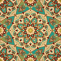 African stylized pattern