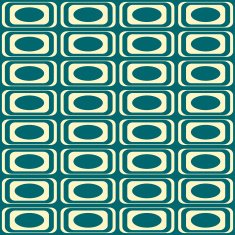 Geometrical pattern in retro colors N3