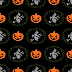 Halloween seamless pattern N51