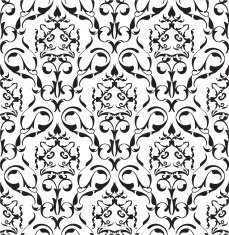 Baroque seamless art pattern