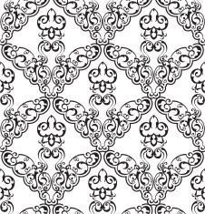 seamless ornament pattern N7