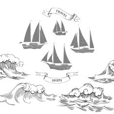 background with waves N6