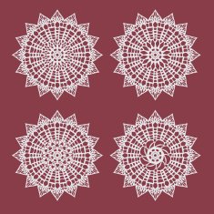 coaster paper perforated paper texture banner