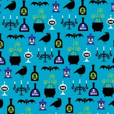 Halloween Motifs Pattern