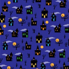 Haunted House Pattern