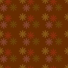 Seamless pattern snowflakes Background design Happy New Year 2016