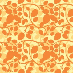 Autumn leaves seamless pattern N29