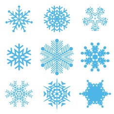 Set on different snowflakes N2