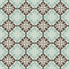 vintage floral pattern with motif in victorian style