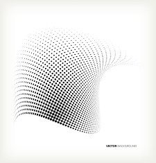 Vector halftone dots N43