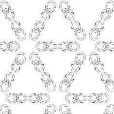 Primitive simple grey retro seamless pattern N39