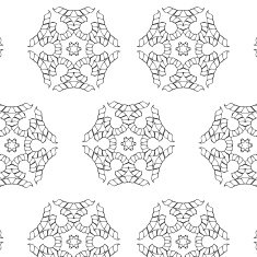 Primitive simple grey retro seamless pattern N40