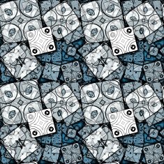 Abstract seamless pattern N1234