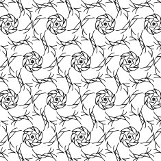 Primitive simple grey retro seamless pattern N44