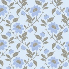 Seamless Pattern with floral ornament N48