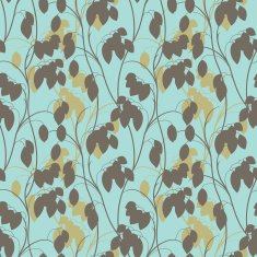 Seamless Pattern with floral ornament N50