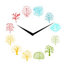 Seasons concept trees on watches sketch for your design N3