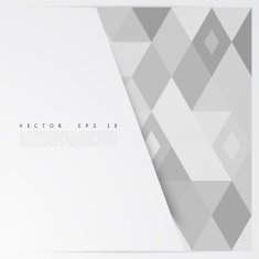 Vector Abstract geometric shape from cubes N21