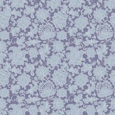 ethnic flowers seamless vector pattern N17