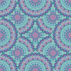 Mandala Round Ornament Pattern N16